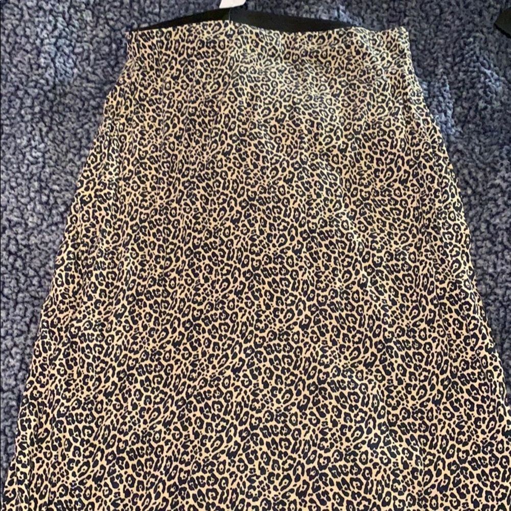 American Eagle maxi skirt, animal print NWT